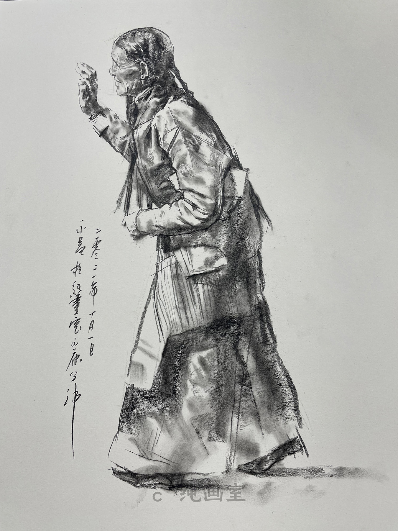 杭州纯画室 · 速写作品
