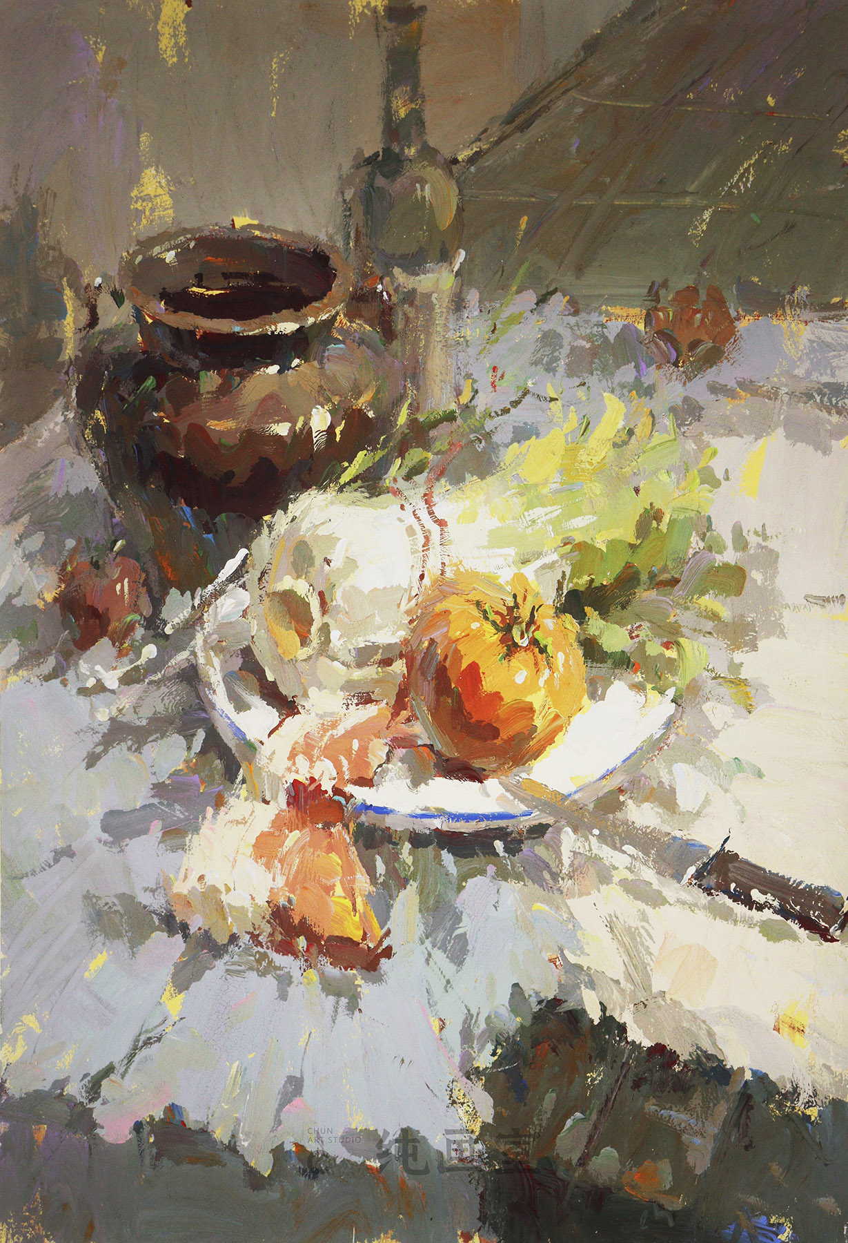 杭州纯画室 · 色彩作品
