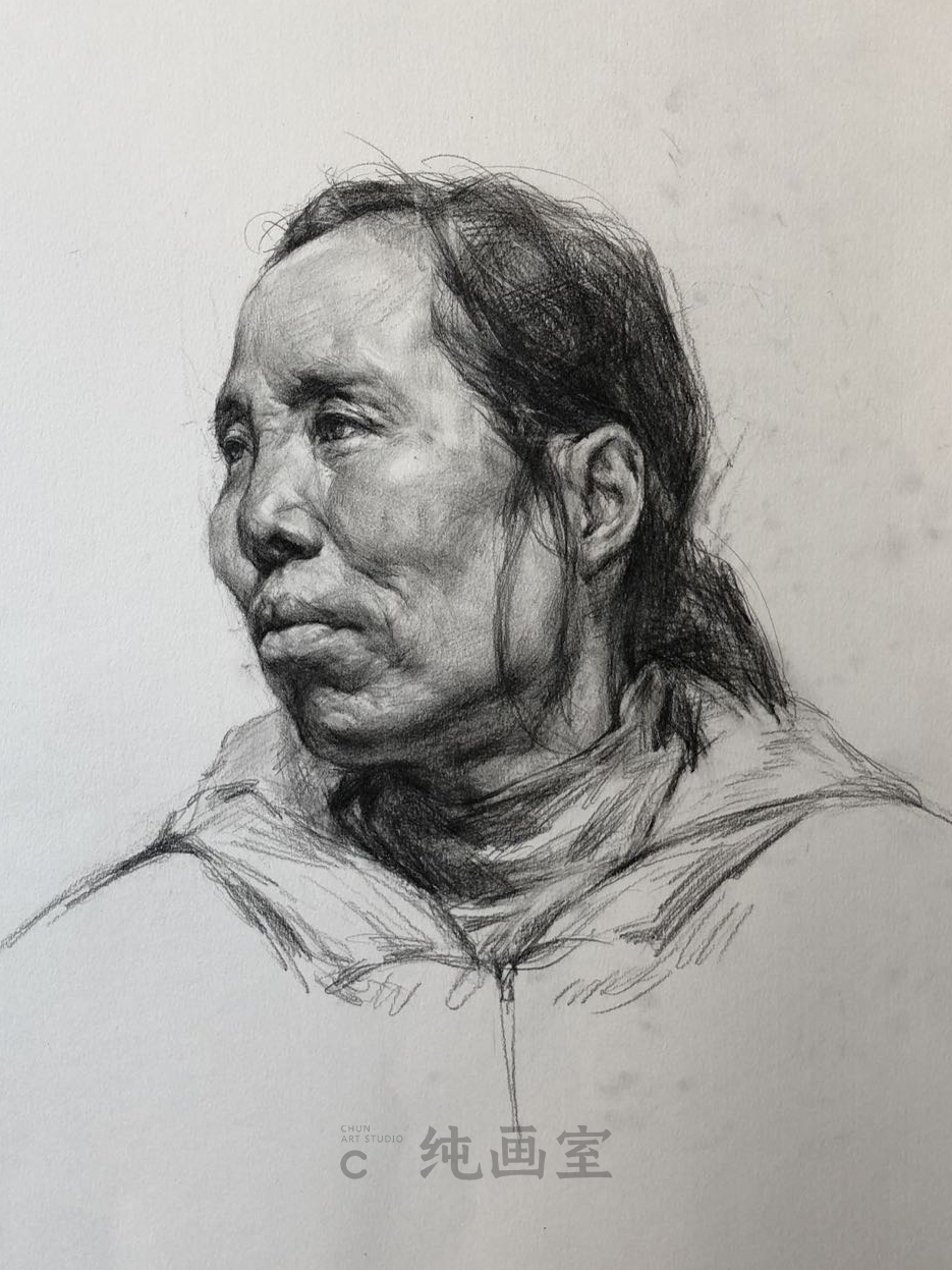 杭州纯画室 · 素描作品